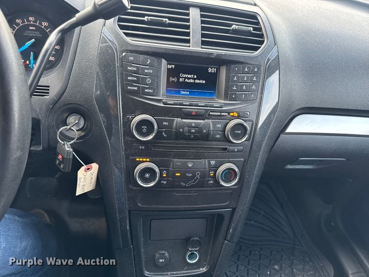 image for item EA1965 2018 Ford Explorer Police Interceptor SUV