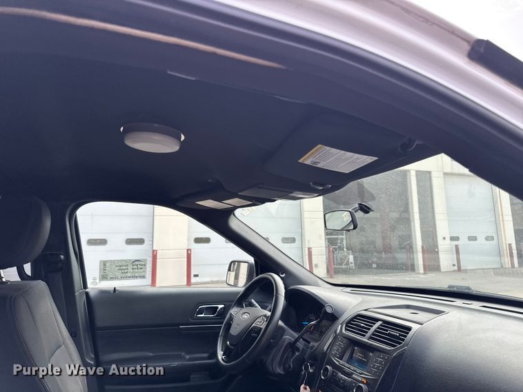 image for item EA1965 2018 Ford Explorer Police Interceptor SUV