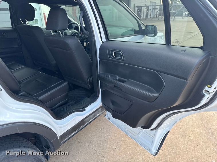 image for item EA1965 2018 Ford Explorer Police Interceptor SUV