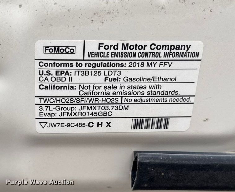 image for item EA1965 2018 Ford Explorer Police Interceptor SUV