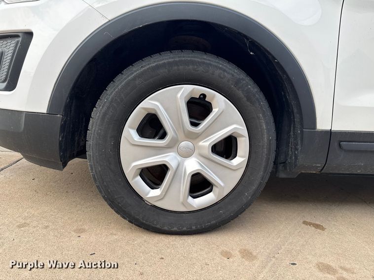 image for item EA1965 2018 Ford Explorer Police Interceptor SUV