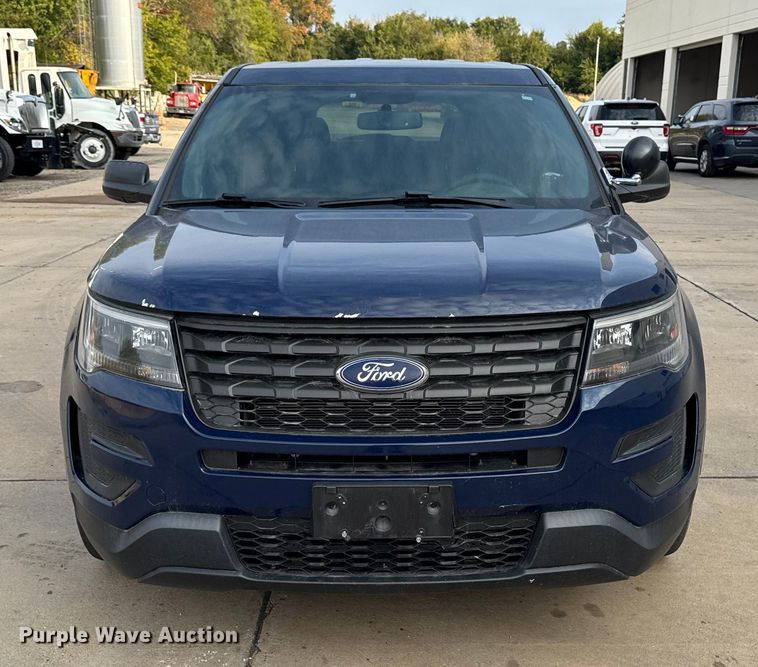 image for item EA1967 2019 Ford Explorer Police Interceptor SUV