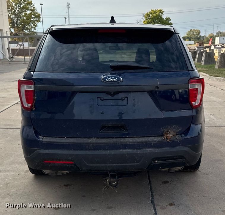 image for item EA1967 2019 Ford Explorer Police Interceptor SUV