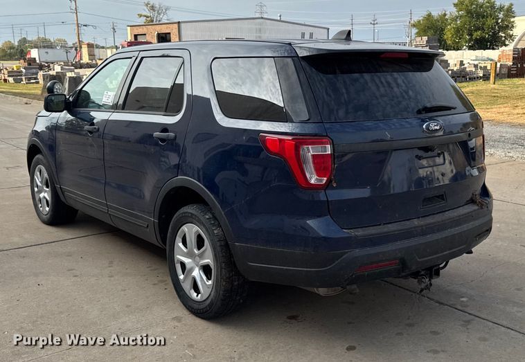 image for item EA1967 2019 Ford Explorer Police Interceptor SUV