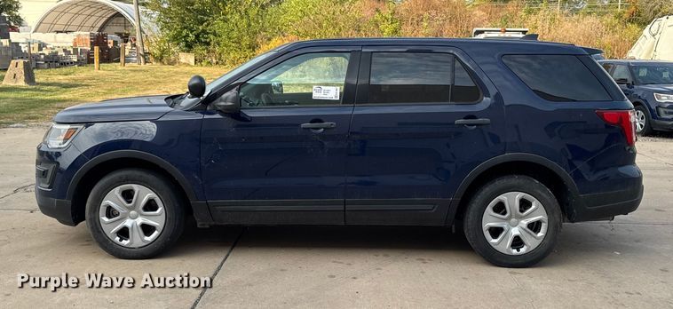image for item EA1967 2019 Ford Explorer Police Interceptor SUV