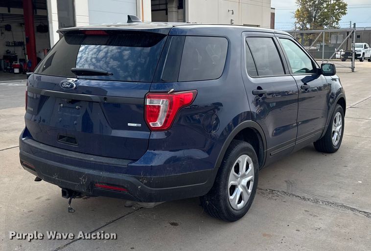 image for item EA1968 2019 Ford Explorer Police Interceptor SUV