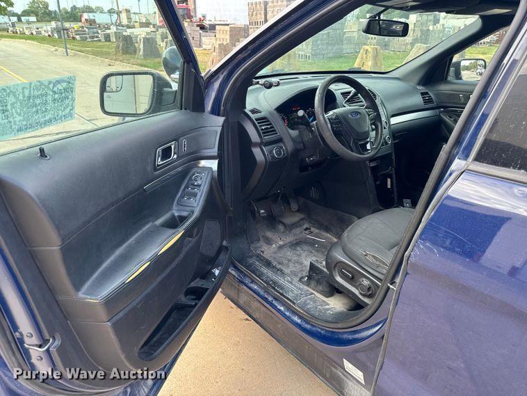 image for item EA1968 2019 Ford Explorer Police Interceptor SUV