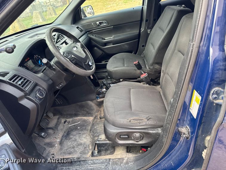 image for item EA1968 2019 Ford Explorer Police Interceptor SUV