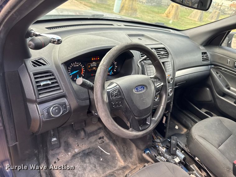 image for item EA1968 2019 Ford Explorer Police Interceptor SUV