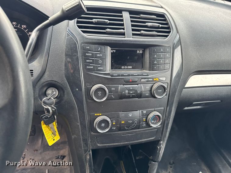 image for item EA1968 2019 Ford Explorer Police Interceptor SUV