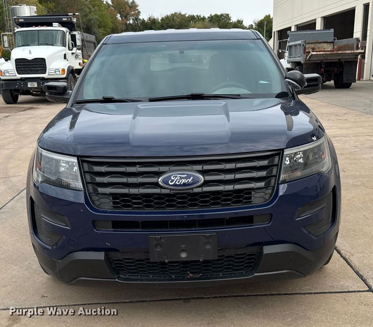 image for item EA1969 2017 Ford Explorer Police Interceptor SUV