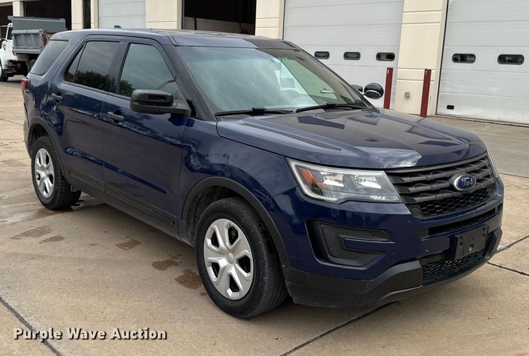 image for item EA1969 2017 Ford Explorer Police Interceptor SUV