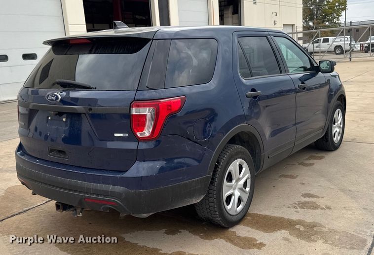 image for item EA1969 2017 Ford Explorer Police Interceptor SUV