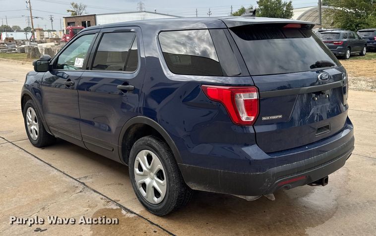 image for item EA1969 2017 Ford Explorer Police Interceptor SUV