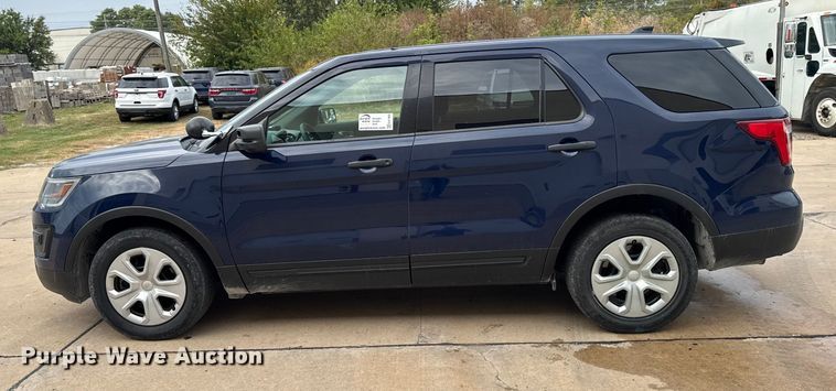 image for item EA1969 2017 Ford Explorer Police Interceptor SUV