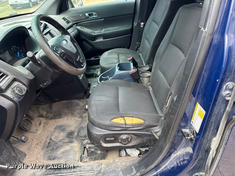 image for item EA1969 2017 Ford Explorer Police Interceptor SUV