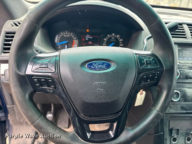 image for item EA1969 2017 Ford Explorer Police Interceptor SUV