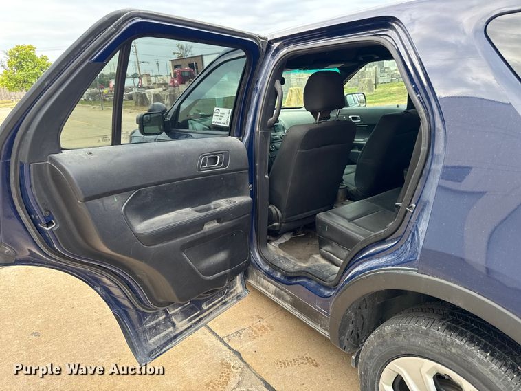 image for item EA1969 2017 Ford Explorer Police Interceptor SUV