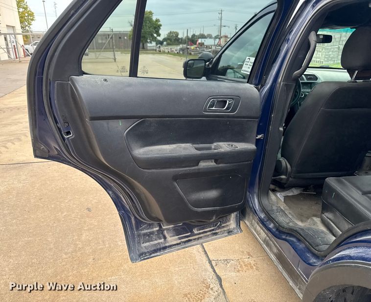 image for item EA1969 2017 Ford Explorer Police Interceptor SUV