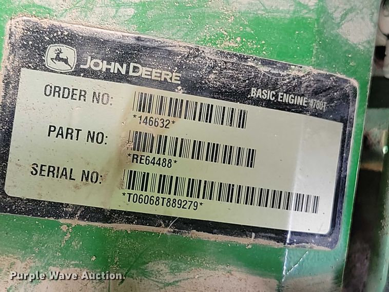 image for item EA2662 2001 John Deere 7210 MFWD tractor