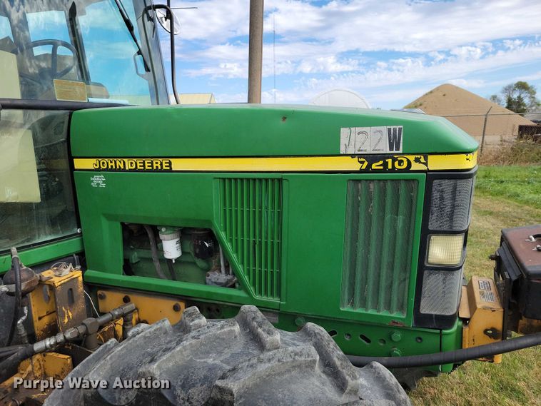 image for item EA2663 2001 John Deere 7210 MFWD tractor
