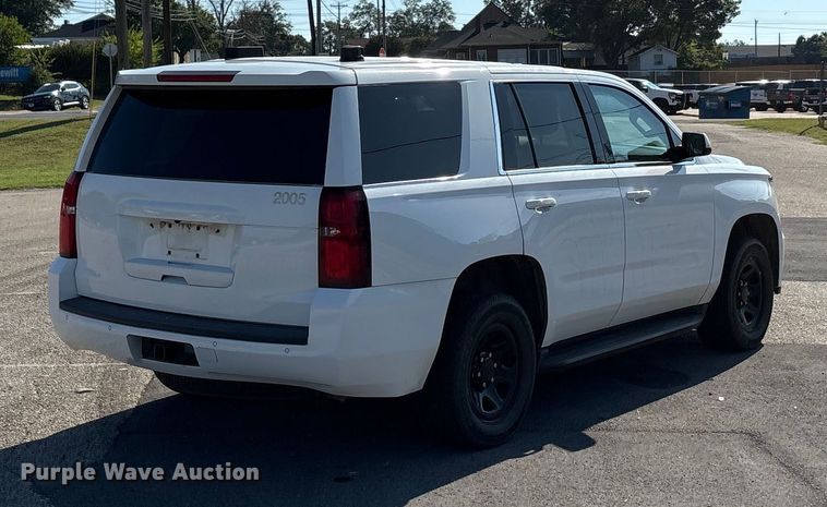 image for item EA7572 2020 Chevrolet Tahoe Police SUV