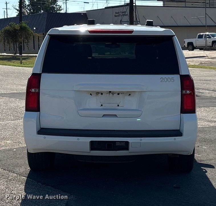 image for item EA7572 2020 Chevrolet Tahoe Police SUV