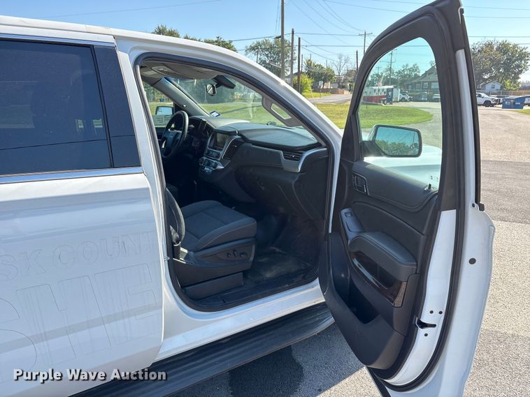 image for item EA7572 2020 Chevrolet Tahoe Police SUV