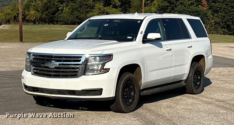 image for item EA7573 2020 Chevrolet Tahoe Police SUV