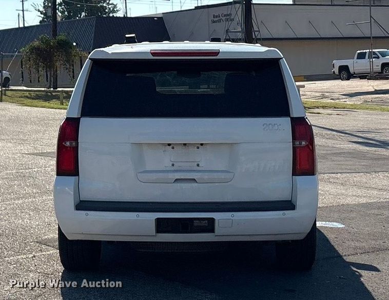 image for item EA7574 2020 Chevrolet Tahoe Police SUV