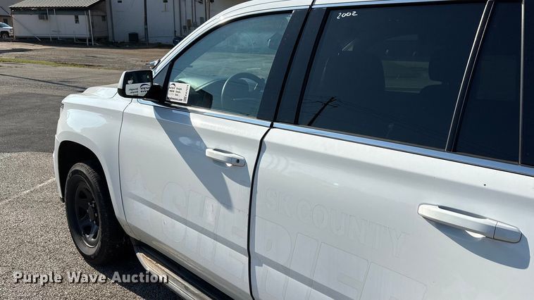 image for item EA7574 2020 Chevrolet Tahoe Police SUV