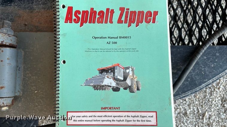 image for item EA7618 2008 Asphalt Zipper AZ-500 cold planer