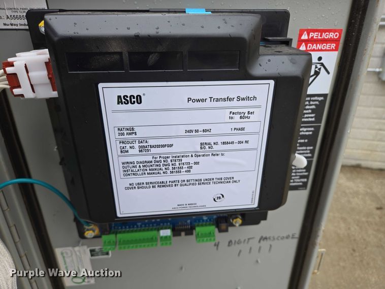 image for item EB1115 Kohler Powersystems 50 generator