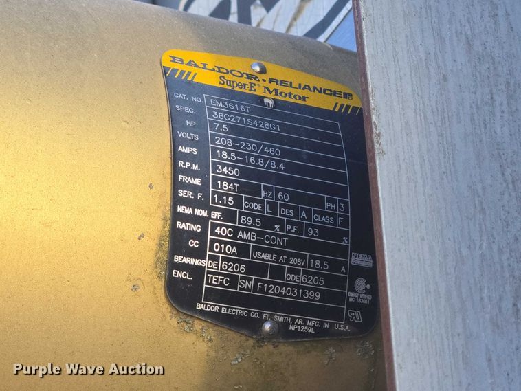 image for item EB1126 Brock Grain Systems HE18-73-LC grain dryer