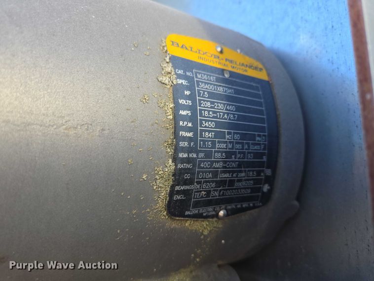 image for item EB1127 Brock Grain Systems HC18-734-WC grain dryer