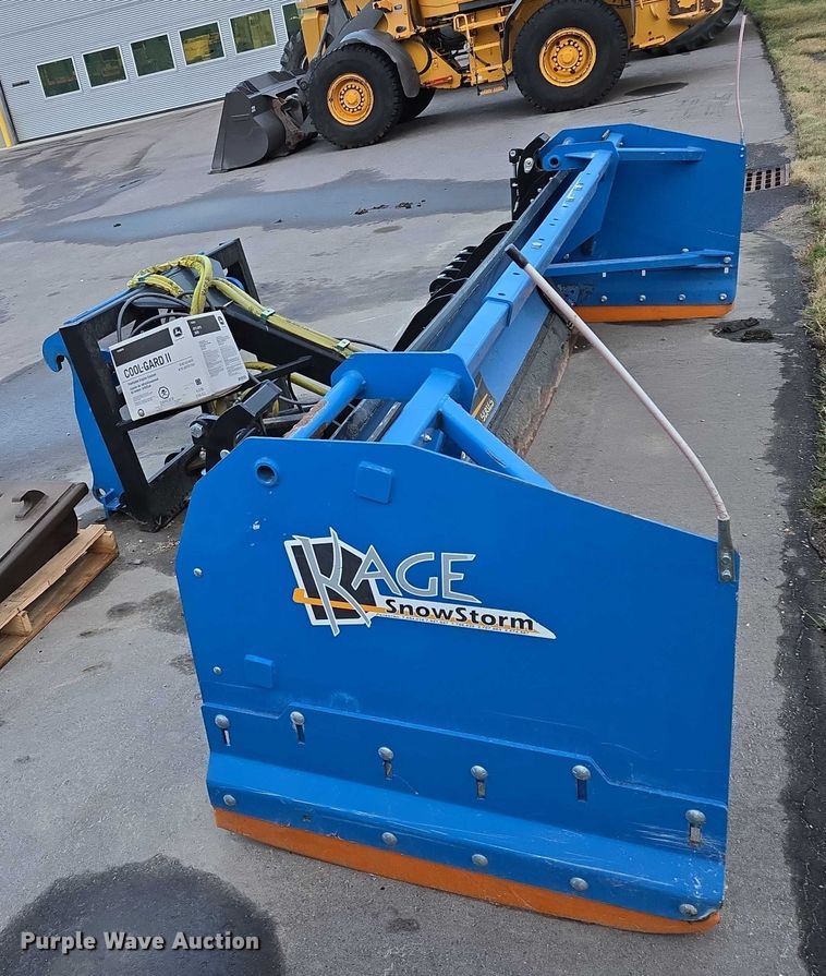 image for item EB1131 Kage KBSS12 wheel loader snow pusher