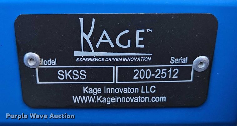 image for item EB1131 Kage KBSS12 wheel loader snow pusher