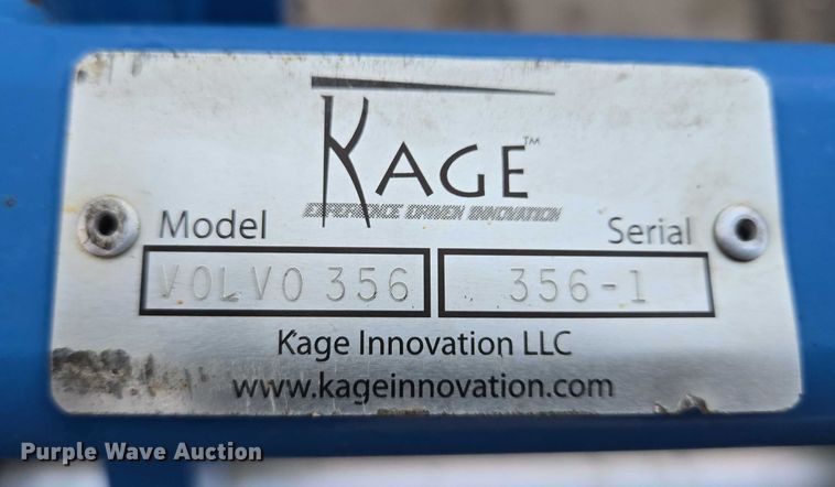 image for item EB1131 Kage KBSS12 wheel loader snow pusher