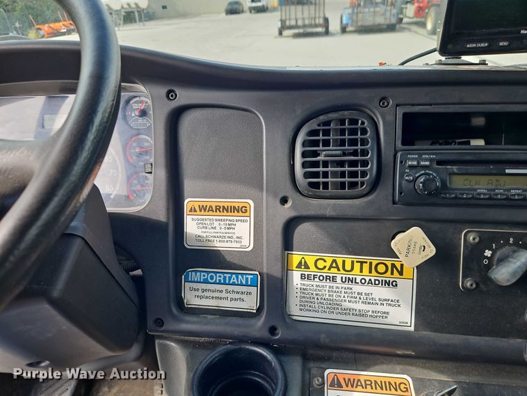 image for item EB8375 2014 Freightliner M2 street sweeper truck