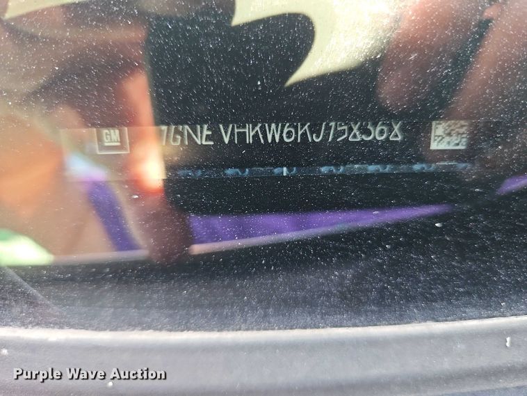 image for item EB8387 2019 Chevrolet Traverse SUV