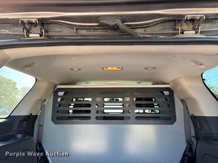 image for item ED2307 2012 Chevrolet Tahoe Police SUV