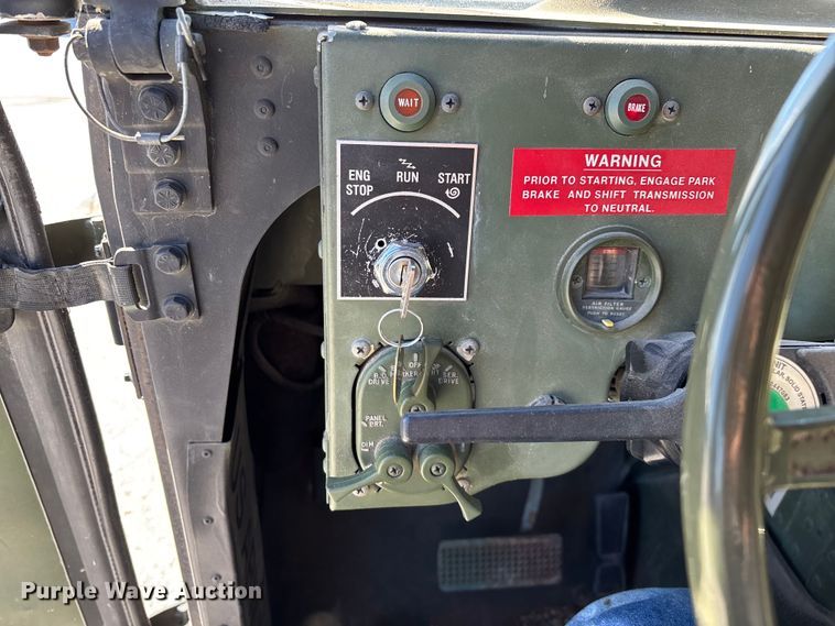 image for item ED2311 1991 AM General M998 SUV