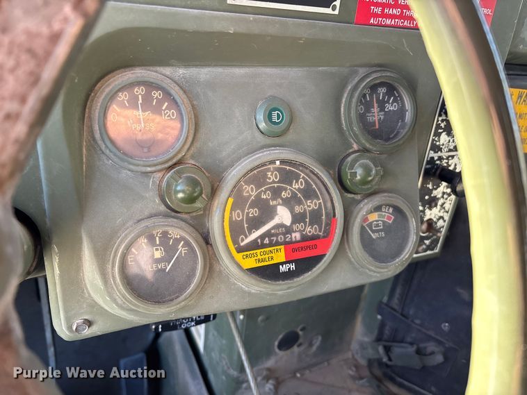 image for item ED2311 1991 AM General M998 SUV