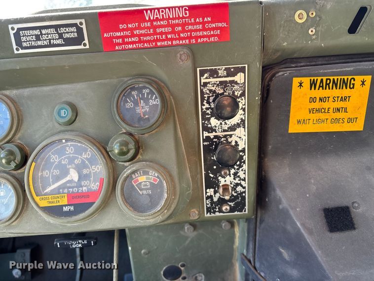 image for item ED2311 1991 AM General M998 SUV