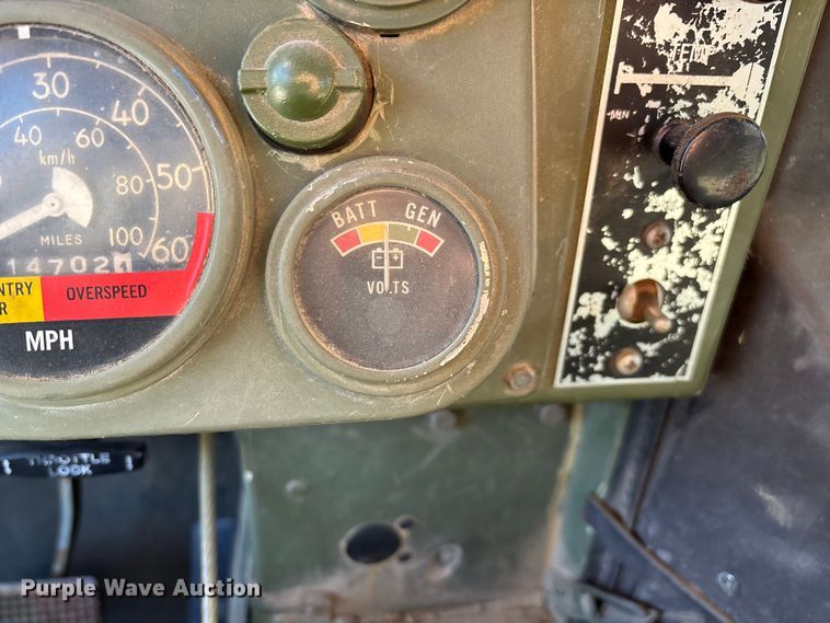 image for item ED2311 1991 AM General M998 SUV