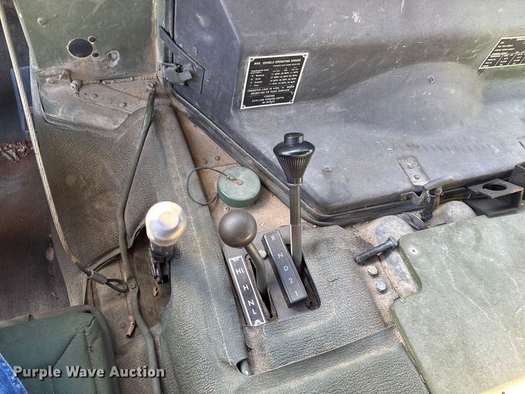 image for item ED2311 1991 AM General M998 SUV