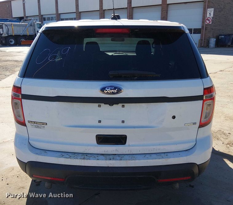 image for item ED4301 2014 Ford Explorer Interceptor SUV