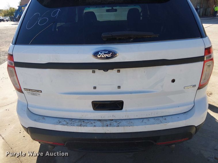 image for item ED4301 2014 Ford Explorer Interceptor SUV