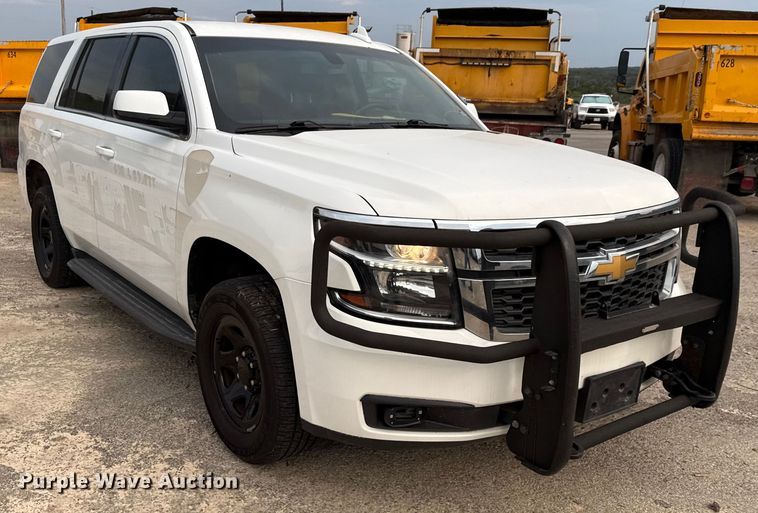 image for item ED5823 2016 Chevrolet Tahoe Police SUV