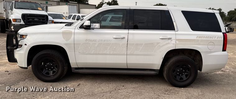 image for item ED5823 2016 Chevrolet Tahoe Police SUV